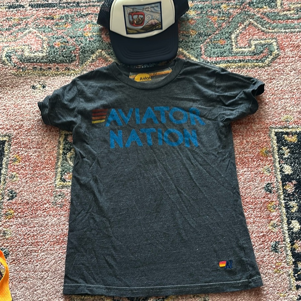 Kids Aviator Nation tee